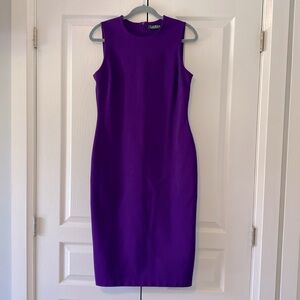 Lauren Ralph Lauren Purple Bodycon Dress